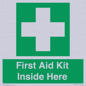 SV10781: First Aid Kit Inside Here