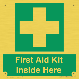 SV10781: First Aid Kit Inside Here
