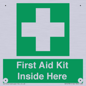 SV10781: First Aid Kit Inside Here
