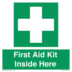 SV10781: First Aid Kit Inside Here