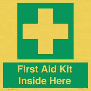 SV10781: First Aid Kit Inside Here