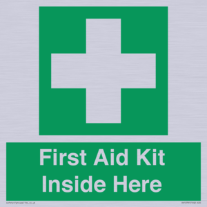 SV10781: First Aid Kit Inside Here