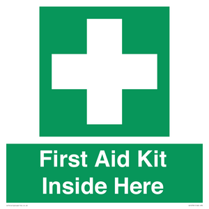 SV10781: First Aid Kit Inside Here