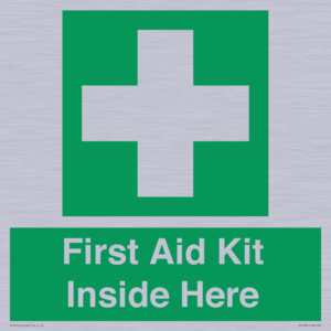 SV10781: First Aid Kit Inside Here