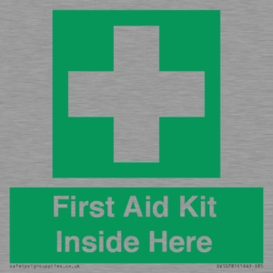 SV10781: First Aid Kit Inside Here