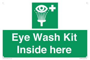 SV10785: Eye Wash Kit  Inside here
