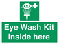 SV10785: Eye Wash Kit  Inside here