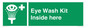 SV10785: Eye Wash Kit  Inside here