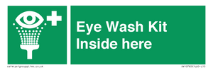 SV10785: Eye Wash Kit  Inside here