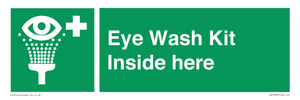 SV10785: Eye Wash Kit  Inside here