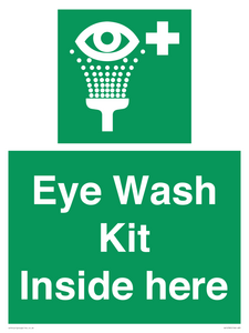 SV10785: Eye Wash Kit  Inside here