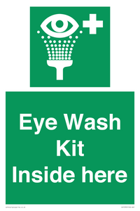 SV10785: Eye Wash Kit  Inside here