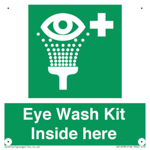SV10785: Eye Wash Kit  Inside here