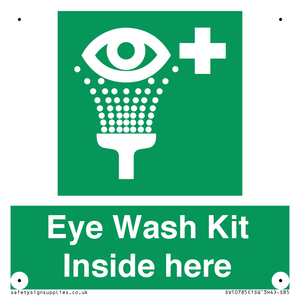 SV10785: Eye Wash Kit  Inside here