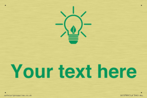 SV10789: Custom Green save energy