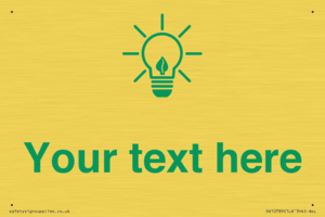 SV10789: Custom Green save energy