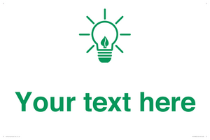 SV10789: Custom Green save energy