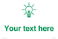 SV10789: Custom Green save energy