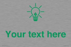 SV10789: Custom Green save energy