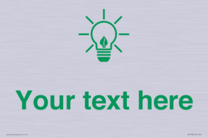 SV10789: Custom Green save energy