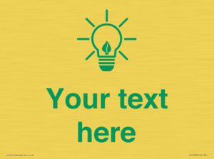 SV10789: Custom Green save energy