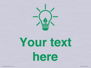 SV10789: Custom Green save energy