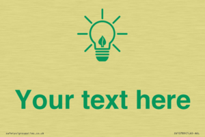 SV10789: Custom Green save energy