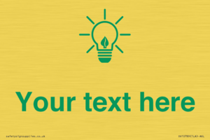 SV10789: Custom Green save energy