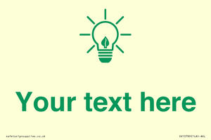 SV10789: Custom Green save energy