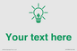 SV10789: Custom Green save energy