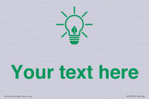 SV10789: Custom Green save energy