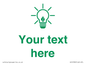 SV10789: Custom Green save energy