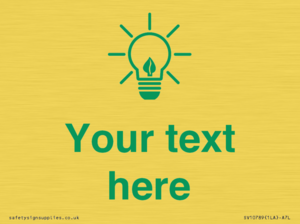 SV10789: Custom Green save energy