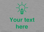 SV10789: Custom Green save energy