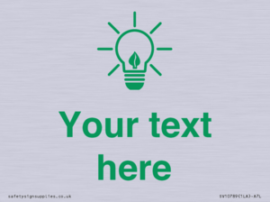 SV10789: Custom Green save energy