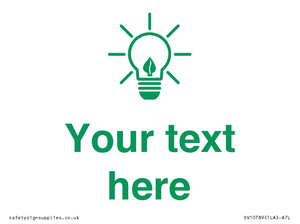 SV10789: Custom Green save energy