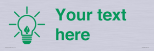 SV10789: Custom Green save energy