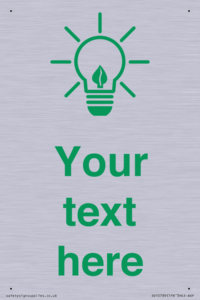 SV10789: Custom Green save energy