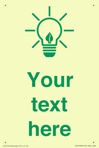 SV10789: Custom Green save energy