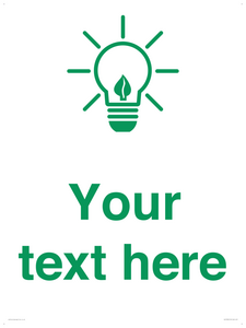 SV10789: Custom Green save energy