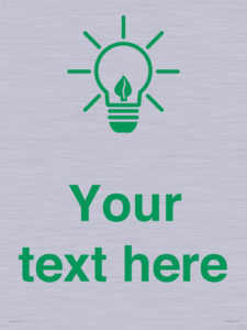 SV10789: Custom Green save energy