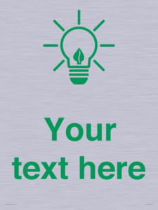 SV10789: Custom Green save energy