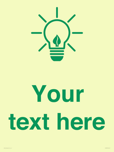 SV10789: Custom Green save energy