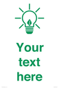 SV10789: Custom Green save energy
