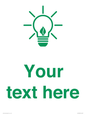 SV10789: Custom Green save energy