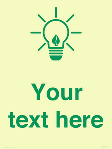 SV10789: Custom Green save energy
