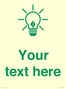SV10789: Custom Green save energy