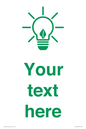 SV10789: Custom Green save energy