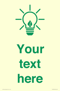 SV10789: Custom Green save energy