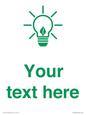 SV10789: Custom Green save energy